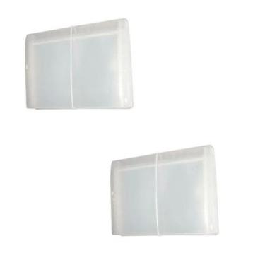 Imagem de Kit 2 Pastas Sanfonadas Plástica Duplicata 31 Divisórias 19x24cm Divis