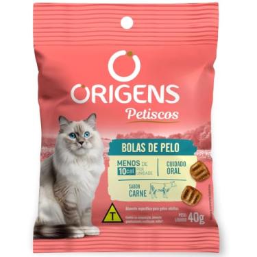 Imagem de Origens Petisco Bolas de Pelo Para Gatos Adultos 40g