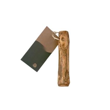 Imagem de Mordedor para cachorro Sustentável Natural Madeira de Café Sabor Coco Brinquedo rustico Pet e caes (G 30 CM X 3 CM DE DIÂMETRO)