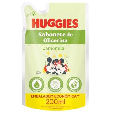 Imagem de Huggies Refil Sabonete Líquido Camomila para Recém Nascido 200ml