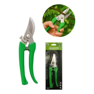 Imagem de Tesoura Podar Poda Árvore Galhos Flores Jardim Jardinagem Profissional