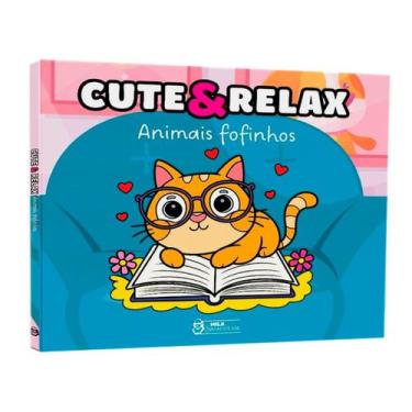 Imagem de Livro de Colorir Anti-Stress - Animais Fofinhos - Cute & Relax - Faro 