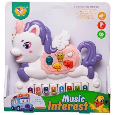 Imagem de Teclado Music Interest - Unicornio Musical HONGYAO