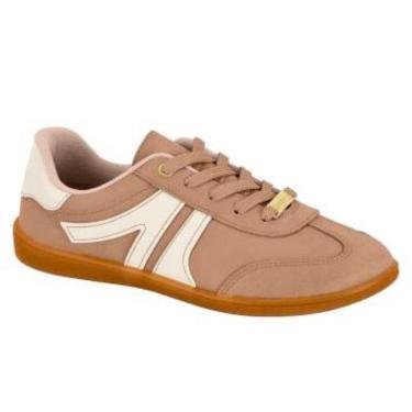 Imagem de Tênis Moleca Nobuck Feminino Nude Branco Off