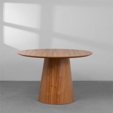 Imagem de Mesa de Jantar Dadi Cinamomo Redonda – 1,35m