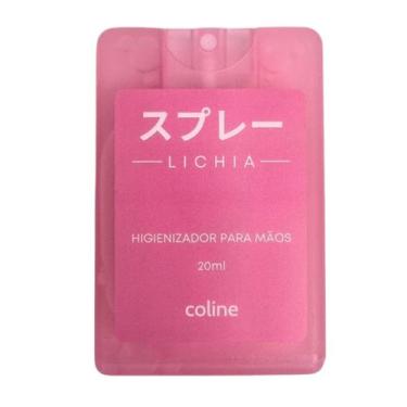 Imagem de Higienizador Para Mãos De Bolso 20ml Com Fragrância - Coline, Lichia