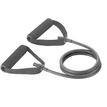Imagem de Extensor Elastico Exercicios Musculaçao Preto