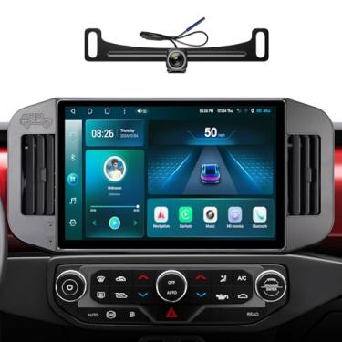 Imagem de Rádio estéreo de carro de 33.3 cm para Jeep Wrangler JL 2018-2023 e Gladiator JT 2020-2022, tela sensível ao toque Android 13 com CarPlay sem fio, Android Auto, WiFi, navegação GPS, câmera de backup