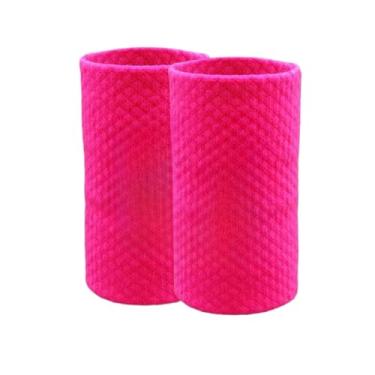 Imagem de Munhequeira Pulso com Tecnologia Absorvente para Esportes ao Ar Livre - Proteção para Beach Tennis, Tênis e Academia(Pink)