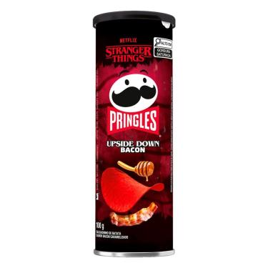 Imagem de Batata Pringles Netflix Stranger Things Bacon Caramelizado 100g