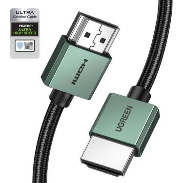 Imagem de Cabo Ugreen Hdmi 2.1 8K 60Hz 4K 120Hz 48Gbps 2 Metro  Verde 