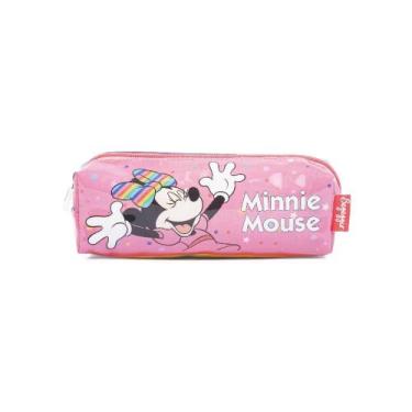 Imagem de Estojo Escolar Feminino Minnie Rosa - Disney, U