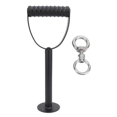 Imagem de Kettlebell ajustável lidar com resistente 100kg capacidade de rolamento suporte da placa peso para casa ginásio treinamento força construção aço (25mm)