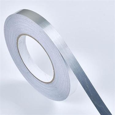 Imagem de 50 m Molding Peel off and Stick Wallpaper Border-Wall Border Fita autoadesiva de borda de parede impermeável borda de teto moldura de porta linha de cintura decoração interior azulejos Stciker (prata