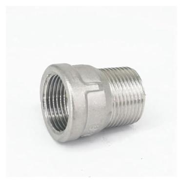 Imagem de Conector de encaixe de tubulação de aço inoxidável 304 BSP fêmea para macho 3/10.2 cm água óleo ar WWECCQIJ
