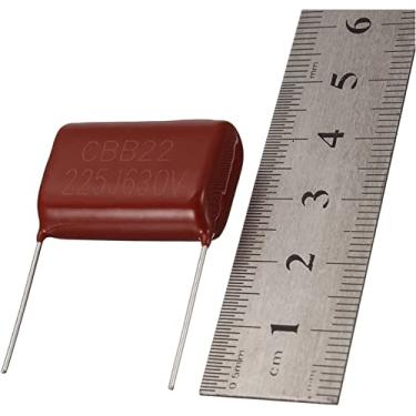 Imagem de Kit de capacitores 10 peças CBB22 225J630V Capacitores de capacitores de filme de polipropileno 25 mm 2,2 UF 2200NF 630V 225J