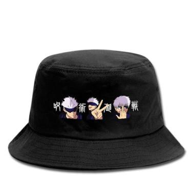Imagem de Chapéu de pescador Jujutsus Kaisens Anime Folding Sun Fishing Hat - yi