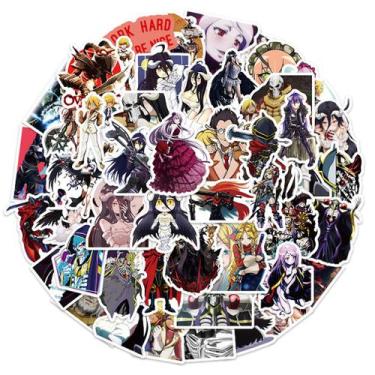 Imagem de Pacote de adesivos Overlords Anime 50 unidades decorativas de desenhos