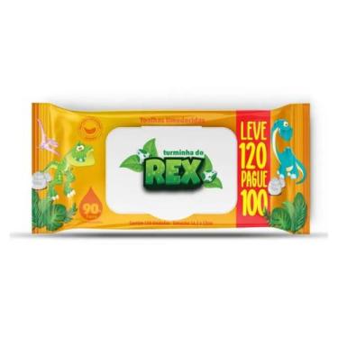 Imagem de Toalha Umed Turminha Rex Leve 120 Pague 100 Unid - NT Industria e Comr