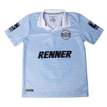 Imagem de Camiseta Juvenil Betel Grêmio Retrô Celeste 1995 Azul-Unissex