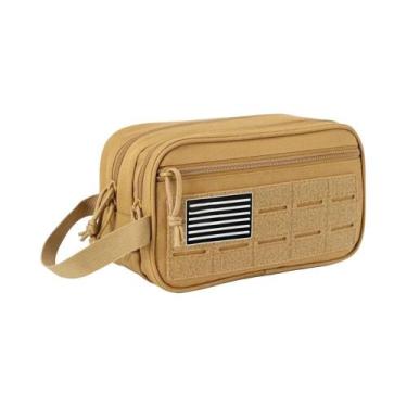 Imagem de Bolsa De Higiene Tática Masculina Para Viagem, Kit Militar Durável Com