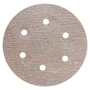 Imagem de Disco de Lixa Seca com 6 Furos Para Reparação Automotiva E Madeira A275 P120 152x1x6mm 77696099919