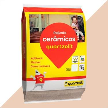 Imagem de Rejunte quartzolit 1kg bege flexivel