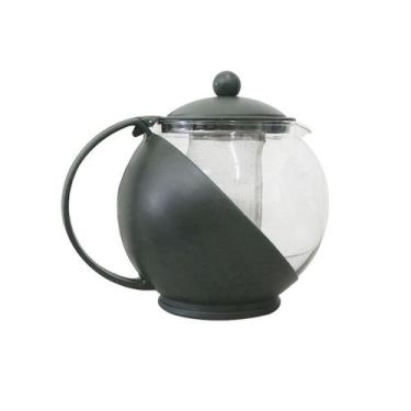 Imagem de Bule para chá de vidro e plástico com infusor interno 750 ml - Casita,