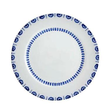 Imagem de Prato Raso em Porcelana Vista Alegre Azure Lux 26,5cm: A Elegância Clá