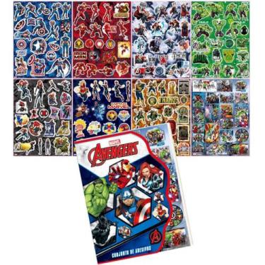 Imagem de Adesivos Decorados THE Avengers  8 Folhas, Modelo 780 - VMPVMP
