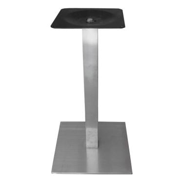 Imagem de Base para Mesa de Cozinha Quadrada Alpha Inox