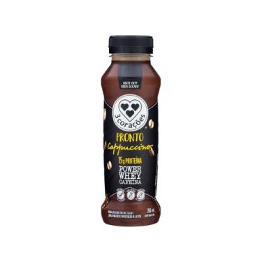 Imagem de Cappuccino Pronto Power Whey 3 Corações 15g Proteína 260ml - Três Cora