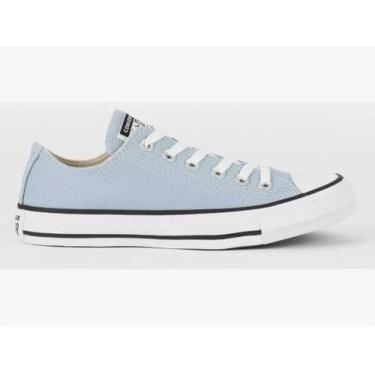 Imagem de Tênis Converse All Star Seasonal Cano Baixo, Azul, Claro, 38