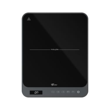 Imagem de Cooktop de Indução Fischer Eiger 1 Boca Vitrocerâmico Portátil com Timer Touch Screen Preto Bivolt