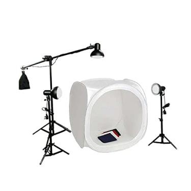 Imagem de Greika Kit PK-ST10 Led, Mini Estúdio com Tenda 80x80cm