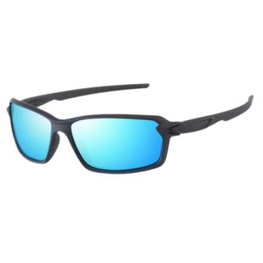 Imagem de Óculos de Sol Masculino Polarizado UV400 Lente Polarizada (Azul)