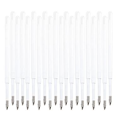 Imagem de 3 peças de caneta esferográfica de metal de cristal com strass retrátil caneta de metal para escritório canetas de presente (20 peças de refil)