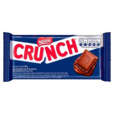 Imagem de Chocolate Nestlé Crunch 80G - Embalagem Com 16 Unidades