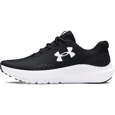 Imagem de Under Armour Tênis de corrida infantil School Surge 4, (001) preto/antracite/branco, 7 Big Kid