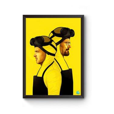 Imagem de Quadro Arte Breaking Bad Poster - Fanarte