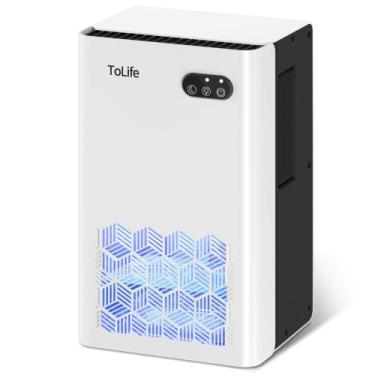Imagem de Desumidificador ToLife para Ambientes de até 88m² - 2,8L com Desligame