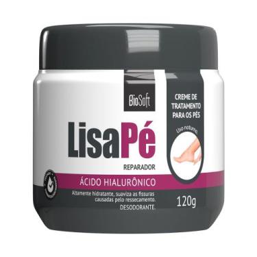 Imagem de Creme de Tratamento para os Pés Bio Soft Lisa Pé Reparador Ácido Hialu