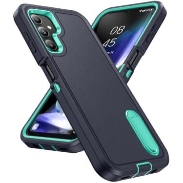 Imagem de Capa de suporte de proteção rígida para Samsung Galaxy A54 A14 A53 A13 A04S S23 Ultra S22 Plus Capas para celular, azul marinho, para Galaxy S22 plus