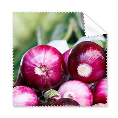 Imagem de Pano de limpeza de cebola Temperado Vageable da Picture Fresh limpador de óculos, 5 peças