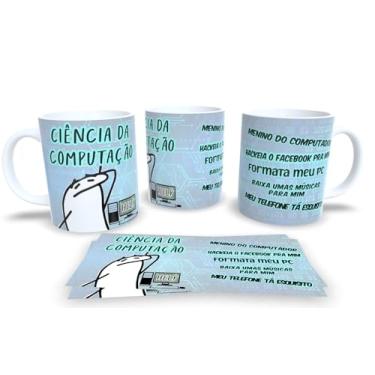 Imagem de Caneca de Profissão em Porcelana – Presente para Formatura ou Dia do Trabalho (Ciências da Computação)