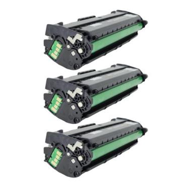 Imagem de 3x Cartucho Toner Para Laser 107a 107w  105a W1105a Com Chip - SUPLI
