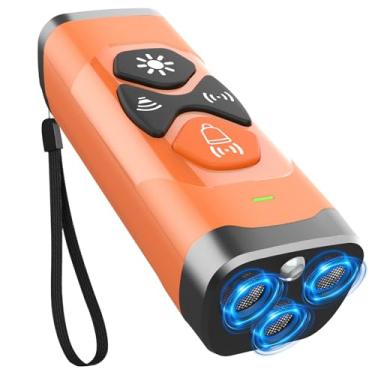 Imagem de dessports Dispositivo antilatido para cães – Dispositivos de dissuasão de latidos de cães, alcance de 1,5 m – Dissuasor ultrassônico de latido para impedir o mau comportamento – Dispositivo