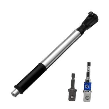 Imagem de Dualoai Chave de Extensão Deslocada de 1/2 Polegada, Chave de Impacto para Espaços Apertados, Chave de Catraca de Extensão Multifuncional para Mont