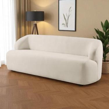 Imagem de Sofá Fixo Noah 3 Lugares Luxo 2,20m Castellar Móbile