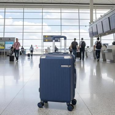 Imagem de Mala De Bordo Viagem 10kg Rígida Avião 360 Padrão Anac 035 - YQ APICE,